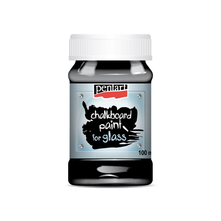 Боја за стакло со ефект на табла Pentart 100 ml