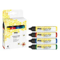 Боја за свеќи Candle pen KREUL - комплет 4 x 29 ml - 1