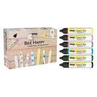 Боја за свеќи Candle pen KREUL - комплет 6 x 29 ml - 1