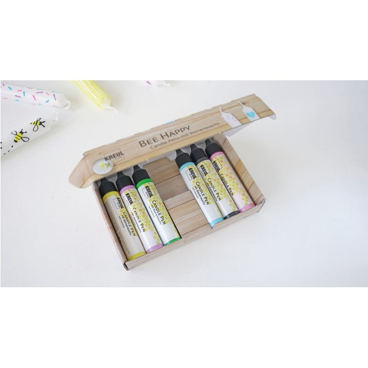 Боја за свеќи Candle pen KREUL - комплет 6 x 29 ml - 3