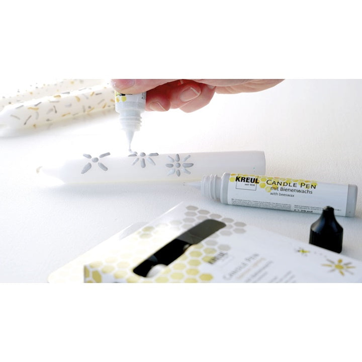 Боја за свеќи Candle pen KREUL - сет glamour 4 x 29 ml - 2