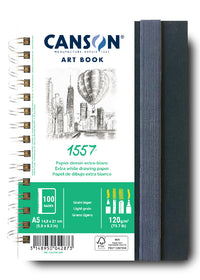 Скицар Canson Art Book 1557 со тврд повез – A5, 120 g, 50 листа
