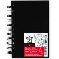 Canson Art Book One скицер 100 g/m², 80 листа, 10,2 x 15,2 cm со спирален повез