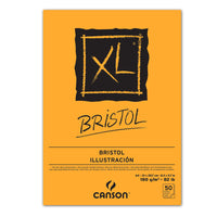 Блок за цртање CANSON Bristol 180 g/m² A4 лепен - 50 листа