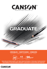Canson Graduate скицар 96 g/m² 40л A3 лепен