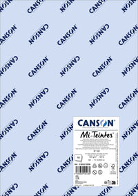 Хартија за пастел Canson Mi-Teintes A3 160 g - 10 листови – Алјаска сина 181
