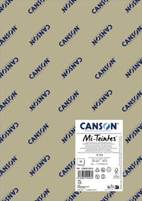 Хартија за пастел Canson Mi-Teintes A3 160 g - 10 листови – Бисерна 343