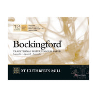 CANSON St Cuthberts Bockingford акварелен блок Rough 300 g/m² - 12 листови