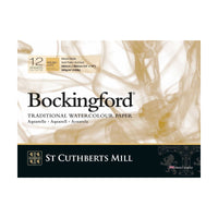 CANSON St Cuthberts Bockingford акварелен блок Rough 300 g/m² - 12 листови