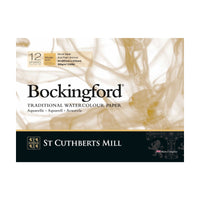 CANSON St Cuthberts Bockingford акварелен блок Rough 300 g/m² - 12 листови