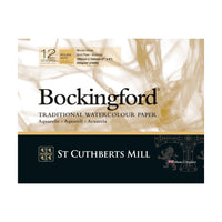 CANSON St Cuthberts Bockingford акварелен блок Rough 300 g/m² - 12 листови