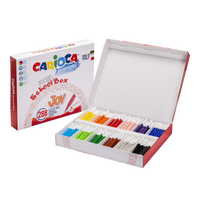 Carioca фломастери училишно пакување, микс од бои