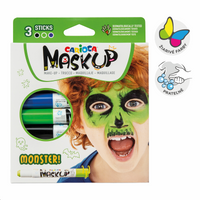 Carioca бои за лице во стик 3 пар. – Чудовиште