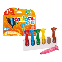 Carioca фломастери Baby тркалезен врв, микс од бои