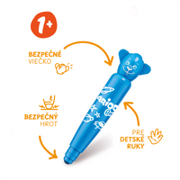 Carioca фломастери Baby тркалезен врв, микс од бои