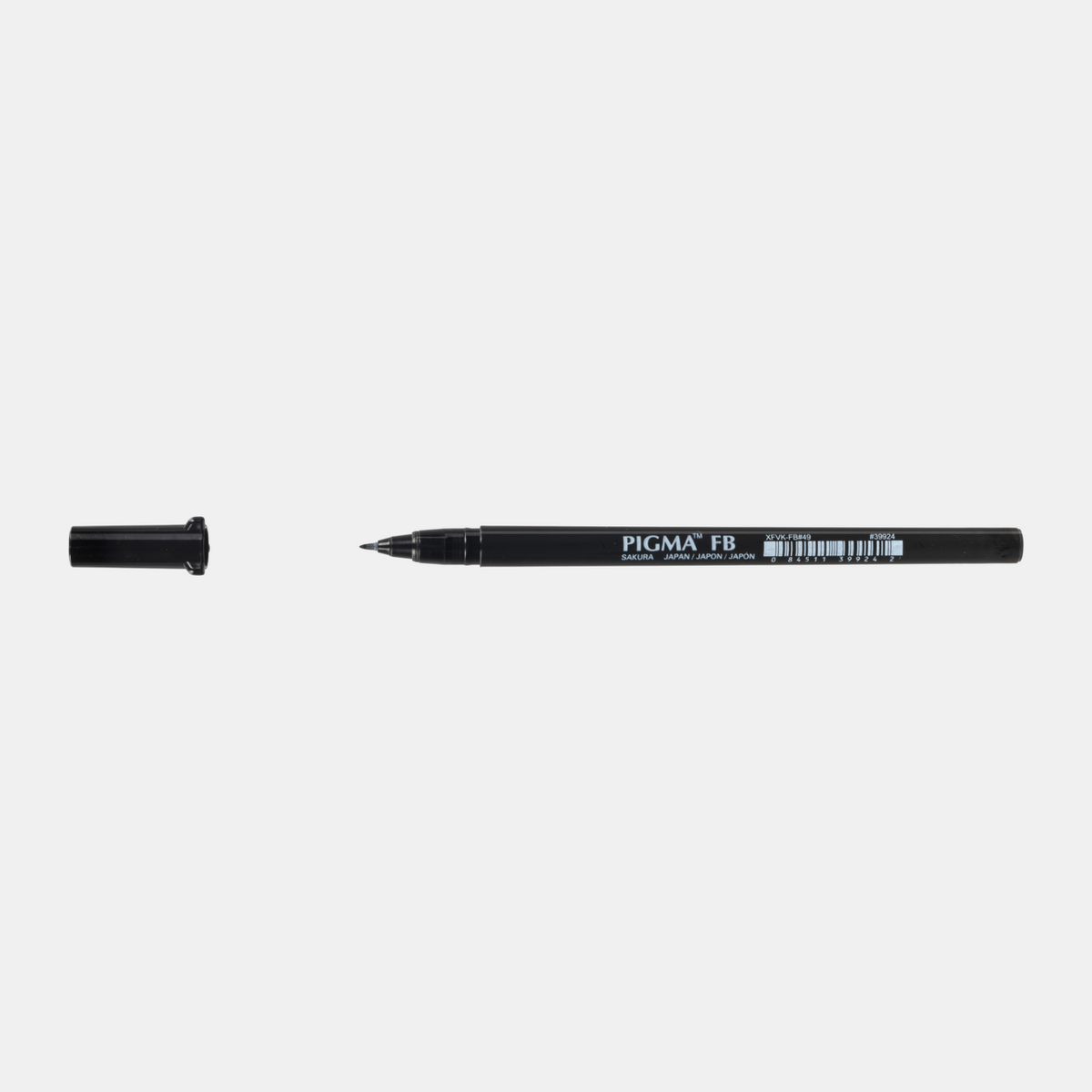 Четчесто калиграфско перо SAKURA Pigma Brushpen Fine – црно