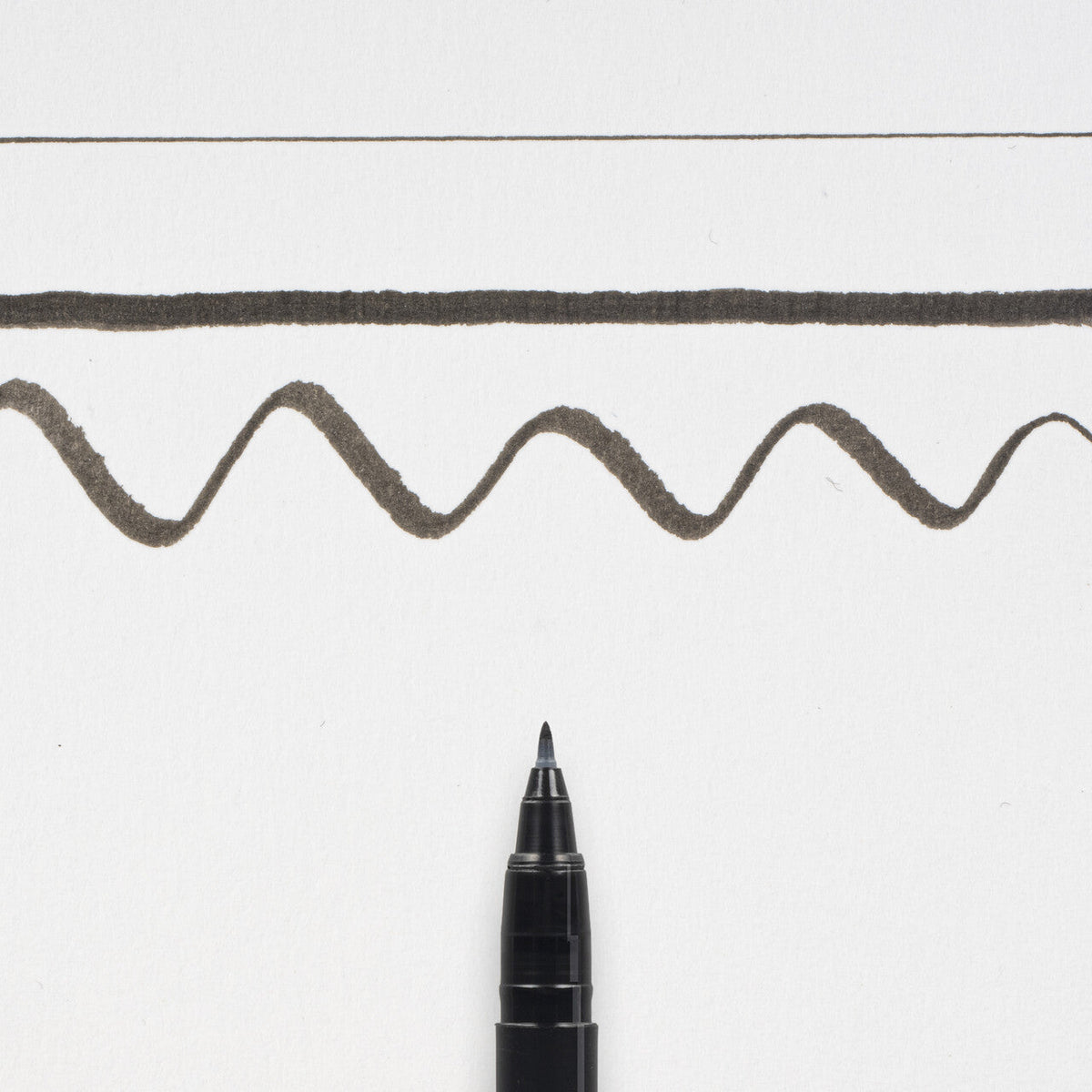 Четчесто калиграфско перо SAKURA Pigma Brushpen Fine – црно