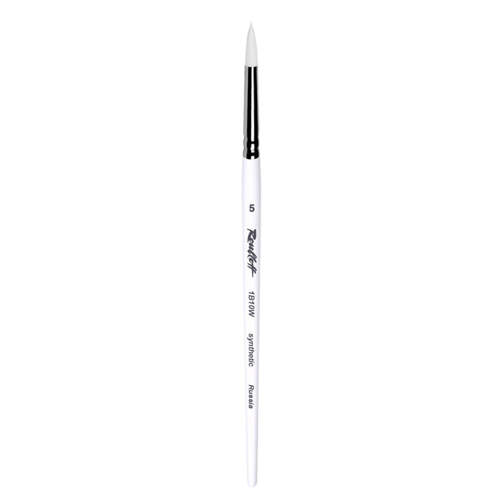 Четка за сликање Roubloff 1B10W кругла синтетичка - 2
