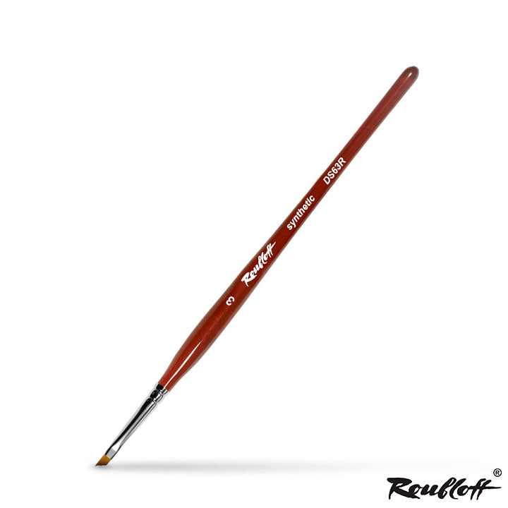 Четка закосена Roubloff за гел - нокти - 1
