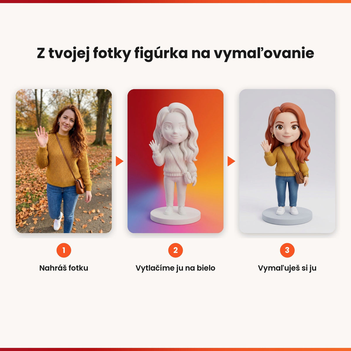 Chibi фигурина од фотографија за боење