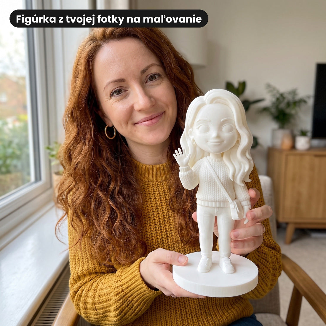 Chibi фигурина од фотографија за боење