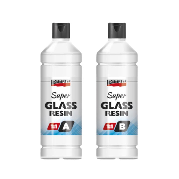 Чиста смола Super Glass Pentart 1:1 - 250 ml