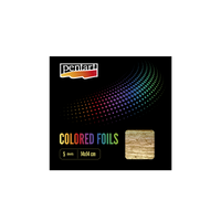 Colored foil sheets 14x14 cm 5 gold – барок
