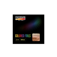 Colored foil sheets 14x14 cm 5 gold – розова