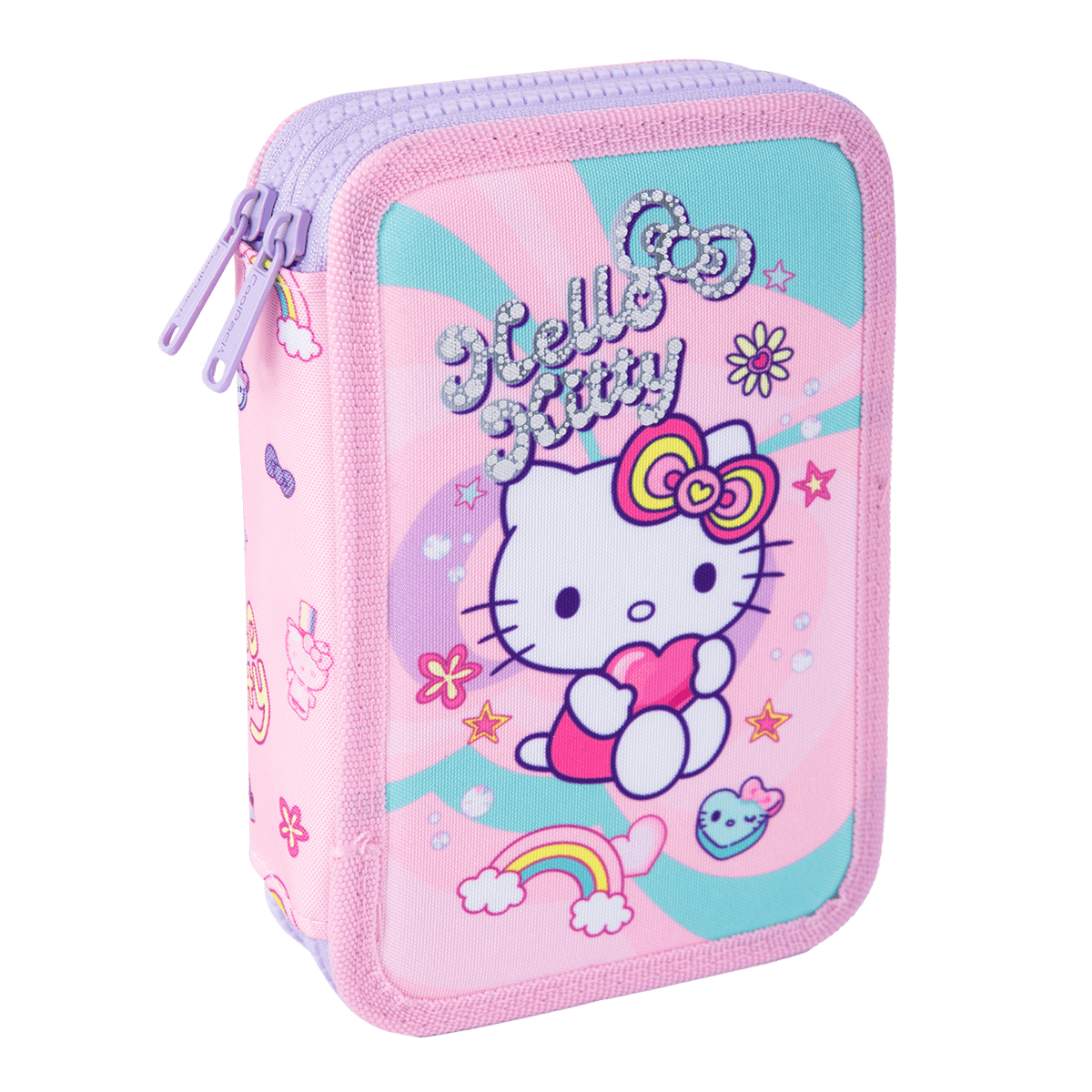 Colorino двокатен полн несесер Jumper 2 Hello Kitty – Hello Kitty