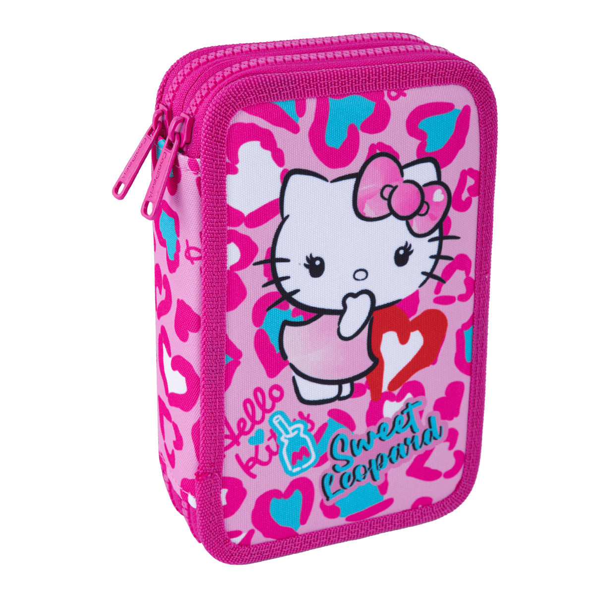 Colorino двокатен полн несесер Jumper 2 Hello Kitty – Hello Kitty розова