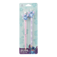 Colorino сет моливи Stitch Pastel 3, тркалезни со гума