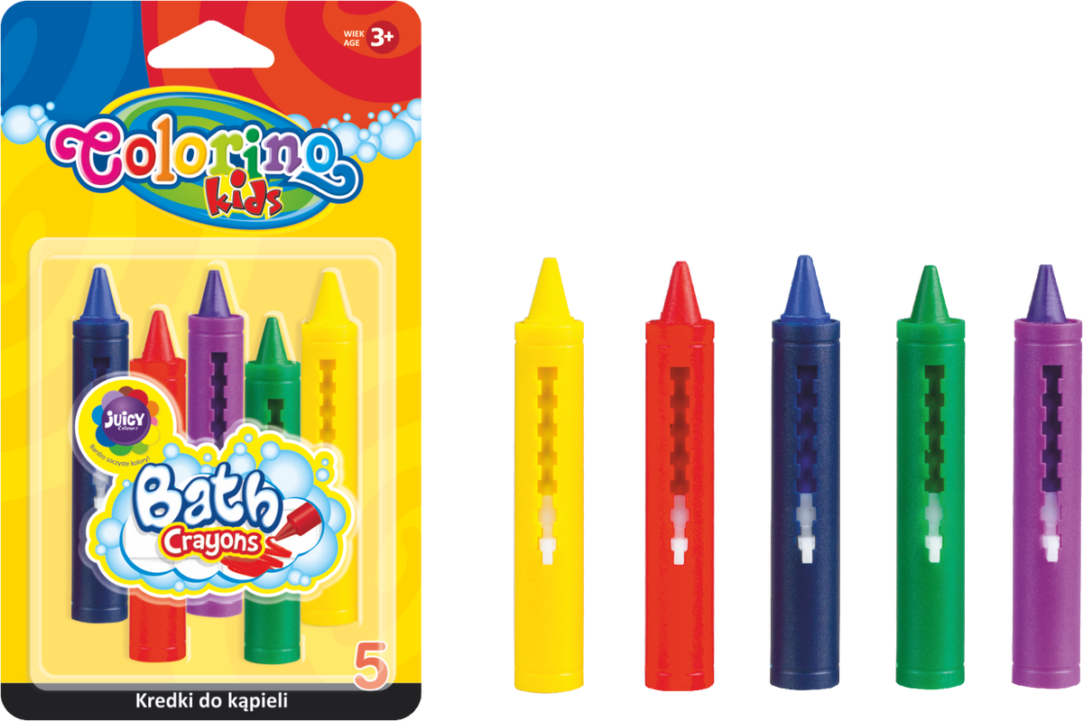Colorino восочни боички за када – 5 бои