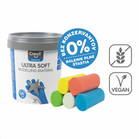 Creall маса за моделирање Ultra soft, 5 g, канче, микс бои – × 60