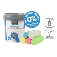 Creall маса за моделирање Ultra soft, 5 g, канче, микс бои – × 60 пастелни