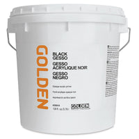 Црн акрилен прајмер GOLDEN Black Gesso