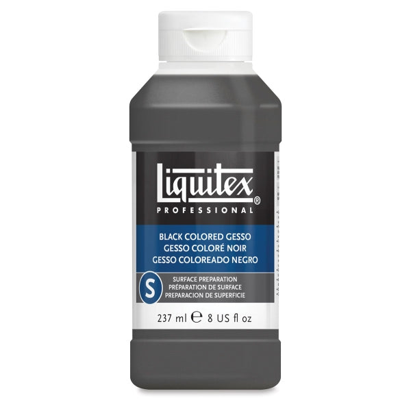 Црн медиум за грундирање Liquitex Black Colored Gesso 237 ml