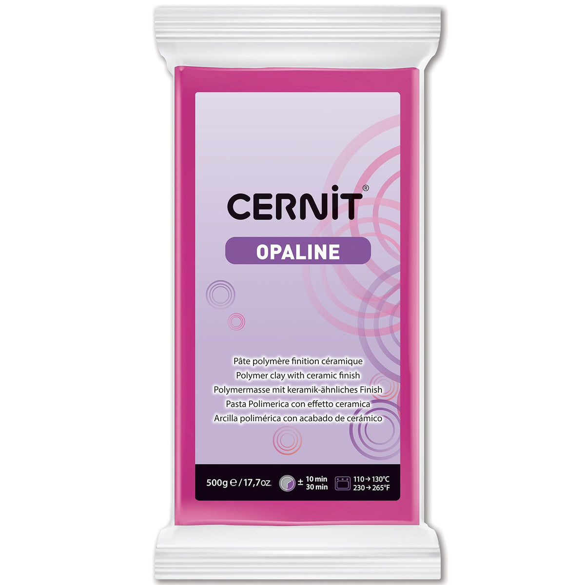 CERNIT Опалин полимерна глина 500 гр – Magenta
