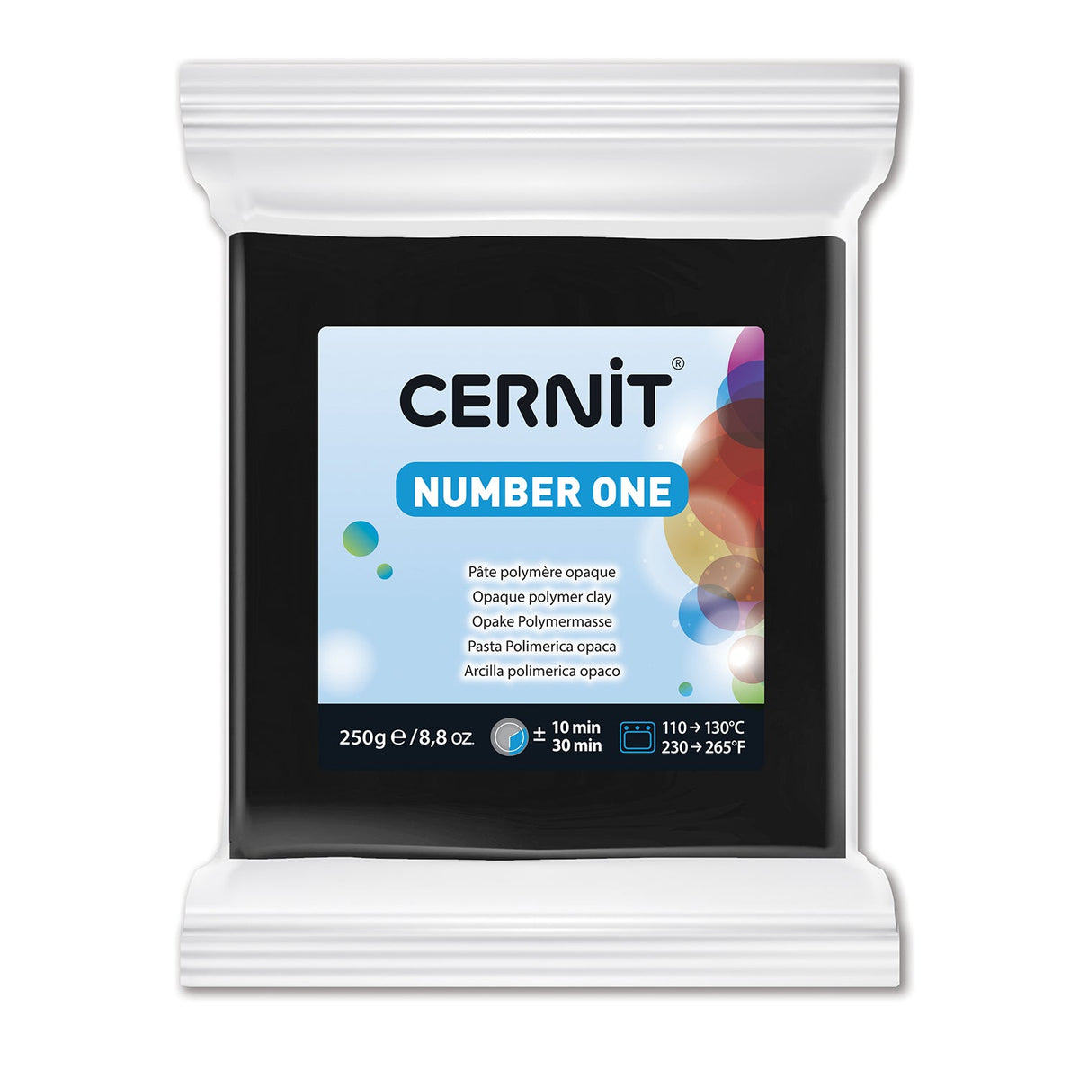 Маса за моделирање Cernit NUMBER ONE 250g – Black