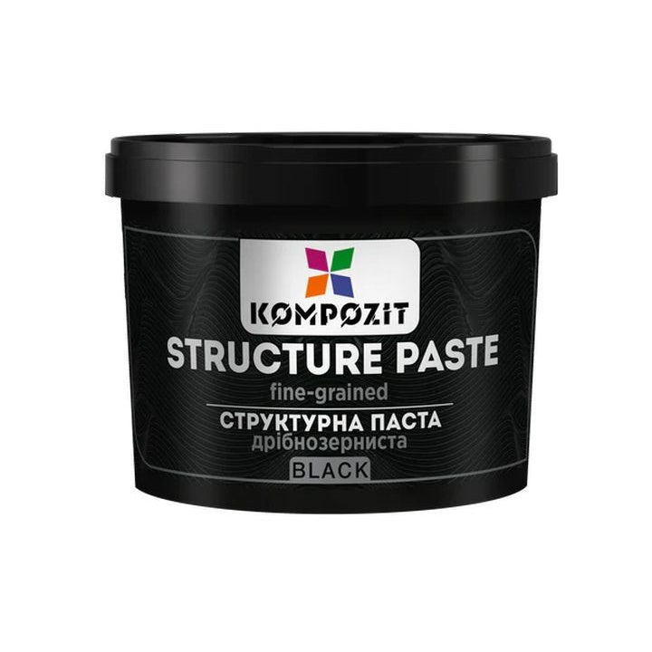 Црна ситно-грануларна структурна паста од Композит - 1