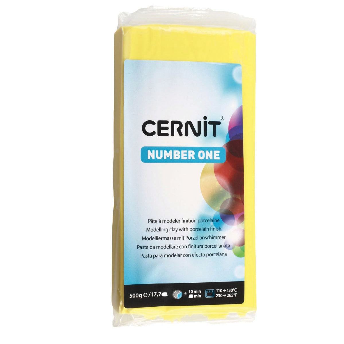 Полимерна маса CERNIT NUMBER ONE 500 гр – Primary Yellow