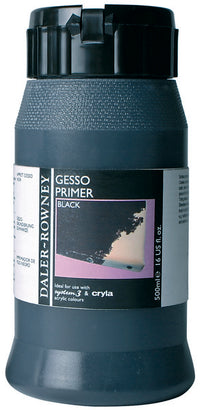 DALER ROWNEY D&R Artist црн гесо прајмер 500 ml