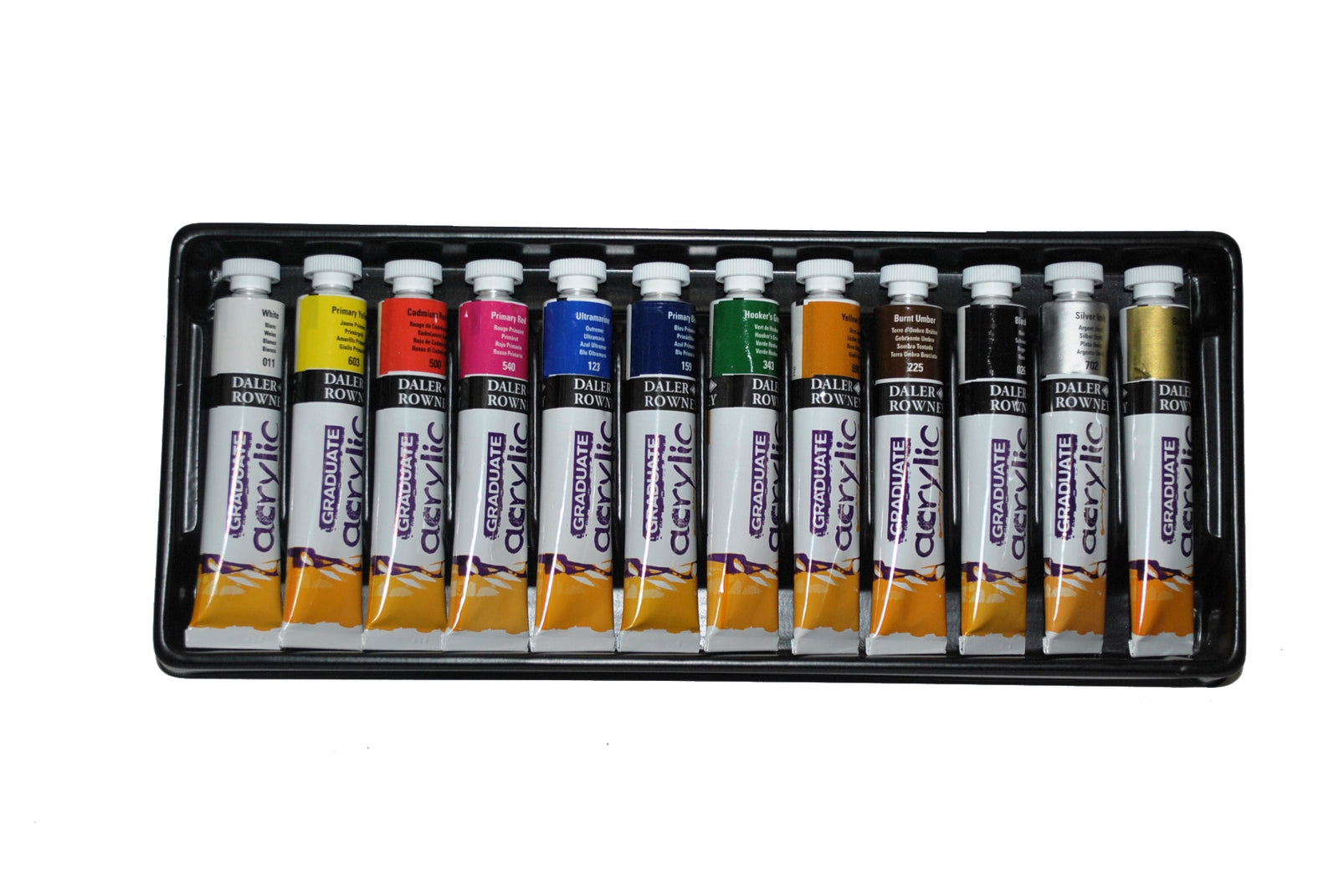 DALER ROWNEY Graduate сет акрилни бои 12 x 22 ml
