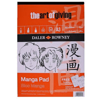 DALER ROWNEY Manga блок за маркери 70 g - 50 листа, A3