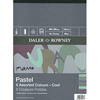 Хартија за пастел DALER ROWNEY Murano Cool 40,6 x 30,5 cm, 160 g - 30 листа