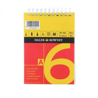 DALER ROWNEY D&R Red & Yellow скицер A6 150 g 25L лепен