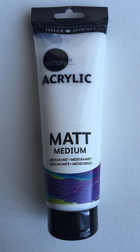 DALER ROWNEY Simply матиран акрилен медиум 250 ml