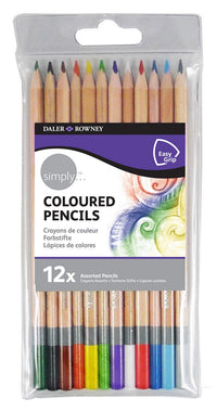 DALER ROWNEY D&R Simply сет дрвени боички 12 пар.