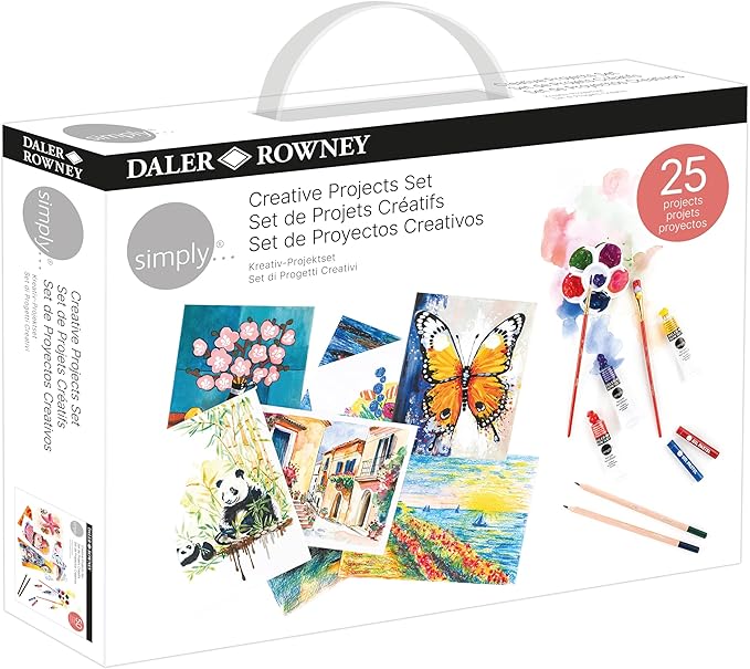 Уметнички сет DALER ROWNEY Simply - 25 парчиња