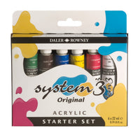 DALER ROWNEY System3 сет акрилни бои 6 x 22 ml