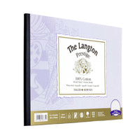 DALER ROWNEY The Langton Prestige акварелен блок CP Natural White 300 g 12L 25,4 x 35,6 cm